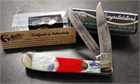 Michael Prater Old Glory Trapper Knife