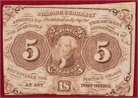 5 Cent Postage Currency