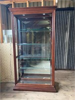 LARGE GLASS SIDED CHINA CABINET