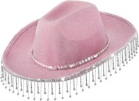 6PK DIY Rhinestone Cowgirl Hat set
