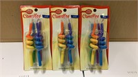 288 Curly Coil Birthday Candles