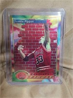 Rare 1993 Topps Finest Scottie Pippen Card