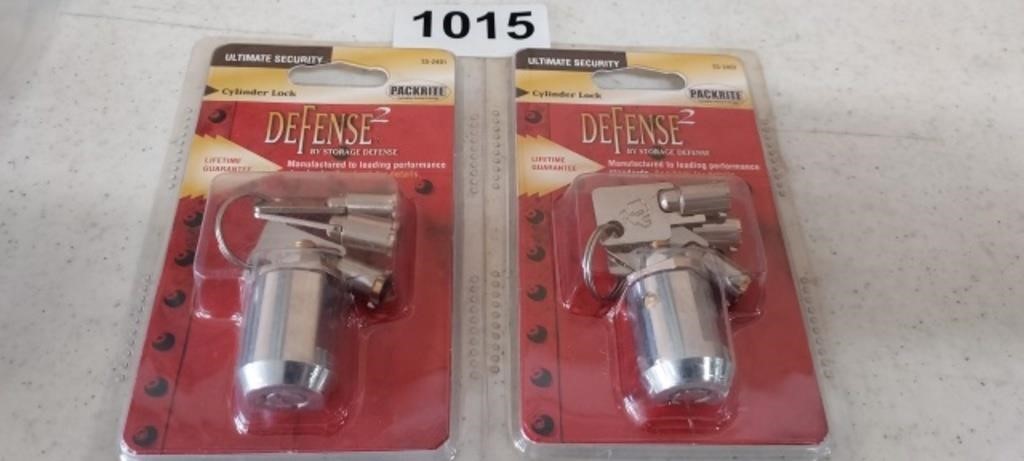 DEFENSE 2 CYLINDER LOCKS