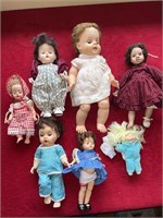 Large amount of collectible dolls