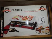 Classic 8 person Raclette party grill