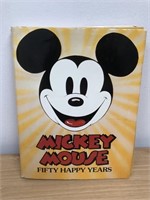 Mickey Mouse Fifty Happy Years hardcover book