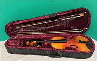 Modern Heimer violin in case