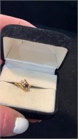 14kt Gold with Diamond