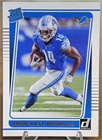 Amon-Ra St. Brown 2021 Donruss Rated Rookie