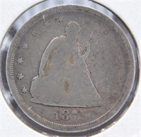 1875-S Seated 20 Cent Piece.