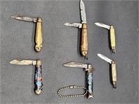 (6) Vintage Pocket Knives