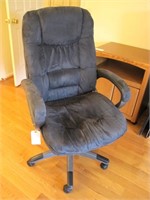 Suede executive office chair