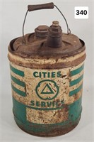 City Service 5 Gallon Can