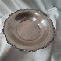 Vintage 11" Silverplate Hallmarked Bowl