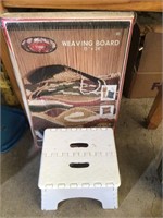 Weaving Board & Small Turtle Step Stool