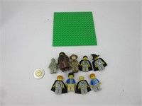 Plaque + figurines LEGO Harry Potter