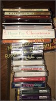 Christmas cds and cassetts