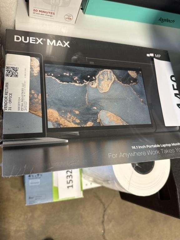 Duex Max 14.1 in portable laptop monitor