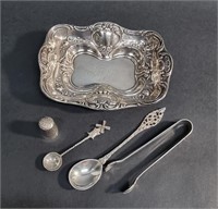 SELECTION OF MOSTLY STERLING SILVER