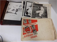 VINTAGE INDIANS TEAM PHOTO LOT