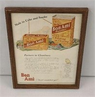 Antique Bon Ami Powder Advertising Paper