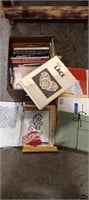 Box Of Books  And Other Paperwork - Lace And Lace