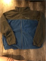 Men’s Columbia Fleece Zip Sweatshirt 3XL