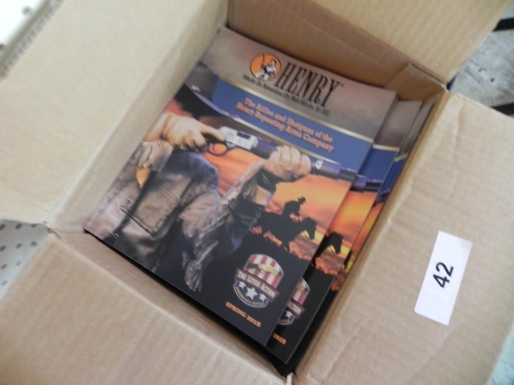 Boxes of Hunting Magazines