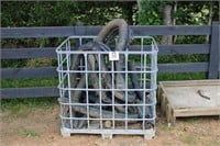 Wire Cage with Corrugated Pipe