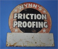 Vintage Wynn's tin sign, C&P Signs LA