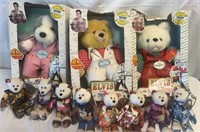 3) Singing & 8) Limited Edition Bears w/ Tags