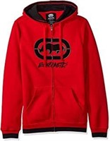 Ecko Unltd. Men's in The Midst Fz Hoodie, Red,