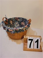 Longaberger Wild Flower Basket 1992
