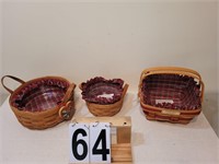 Longaberger Basket 1988 Round ~ 1993 Bay Berry