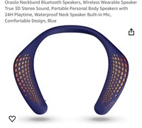 Oraolo Neckband Bluetooth Speakers