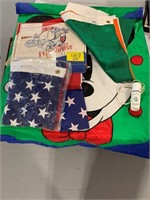 MICKEY MOUSE FLAG, AMERICAN FLAGS, IRISH FLAG