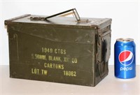 Metal Military 5.56mm Ammo Box