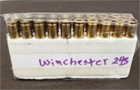 Winchester. 243 Ammunition and Brass