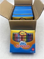 NEW Lot of 6-64ct Imagine Crayons W/ Built In