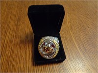 KC Chiefs Championship RP Ring w/Gift Box