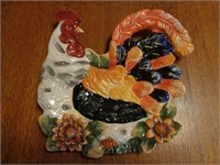 Vintage Ceramic Chicken Tray