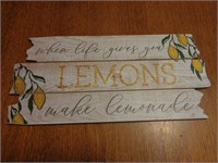 Lemons Sign