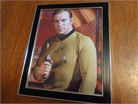 Framed W. Shatner 8 x 10 Signed w/COA