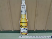 Corona Light Metal Sign