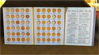 1909-1940 Lincoln Penny Partial Set in Whitman Alb