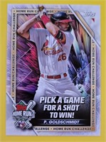 Paul Goldschmidt 2023 Topps Contest Card