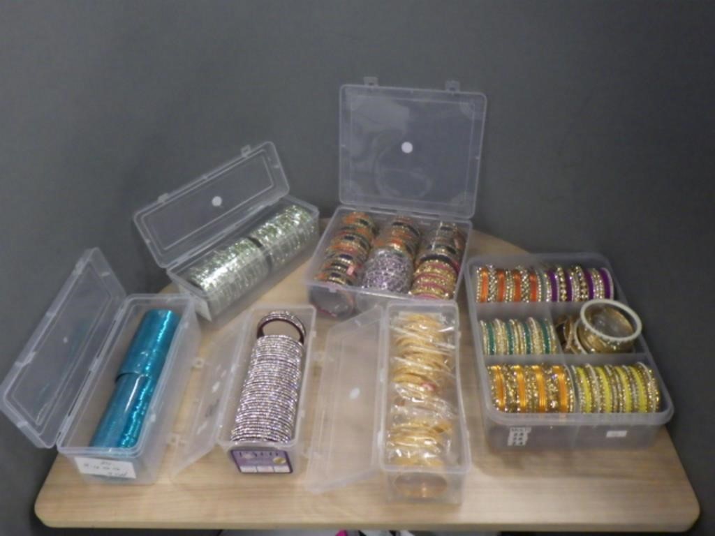 42 SETS OF COSTUME BANGLES