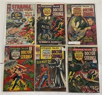 Marvel Strange Tales Lot 6 Issues 1966-67