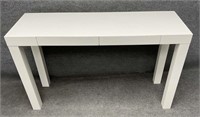 White Console Table