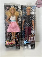 NEW Fashionista Barbie and Ken
